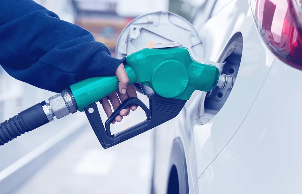 Bulk gasoline fuel supply for industrial and commercial distribution